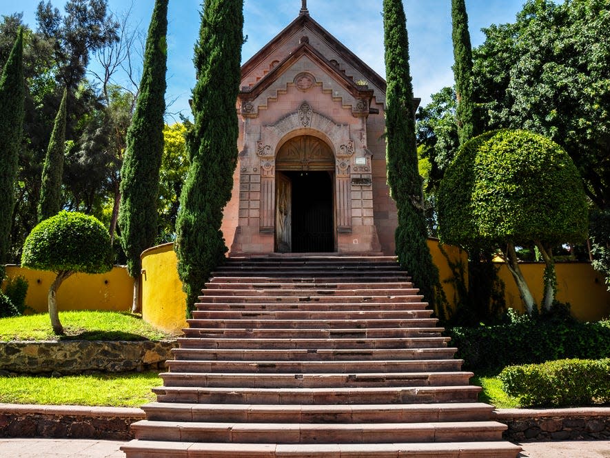 Bell's Church in Puebla, Mexico.