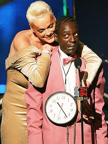 Brigitte Nielsen and Flavor Flav: She called him Foofy-Foofy and wore a silver grill on his behalf. He learned to eat fish and dance the waltz. The coupling seemed illogical and downright staged, but may have made sense to people inside it. The Public Ene