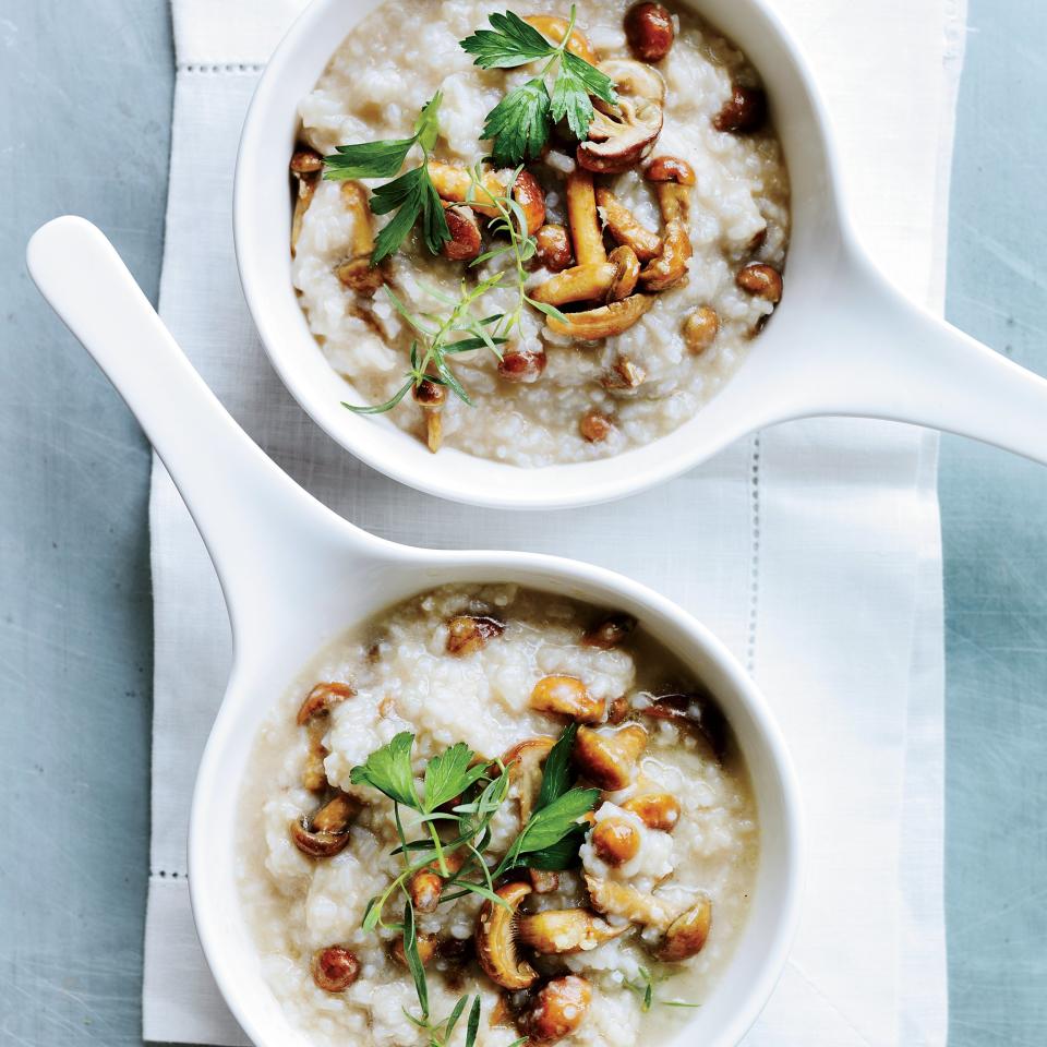 Savory Chanterelle Porridge