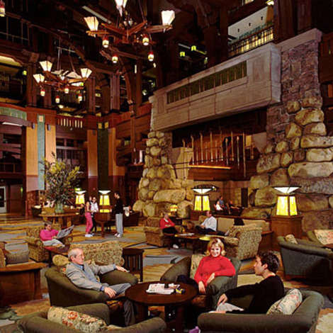 Hearthstone Lounge at the Grand Californian Hotel