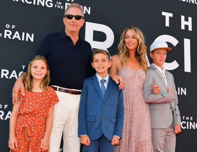 kevin costner family