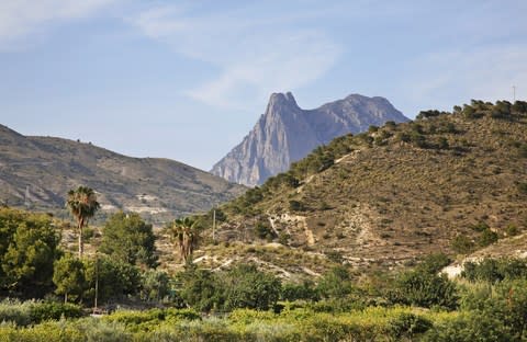 There's hiking to be done on Benidorm's doorstep - Credit: ISTOCK