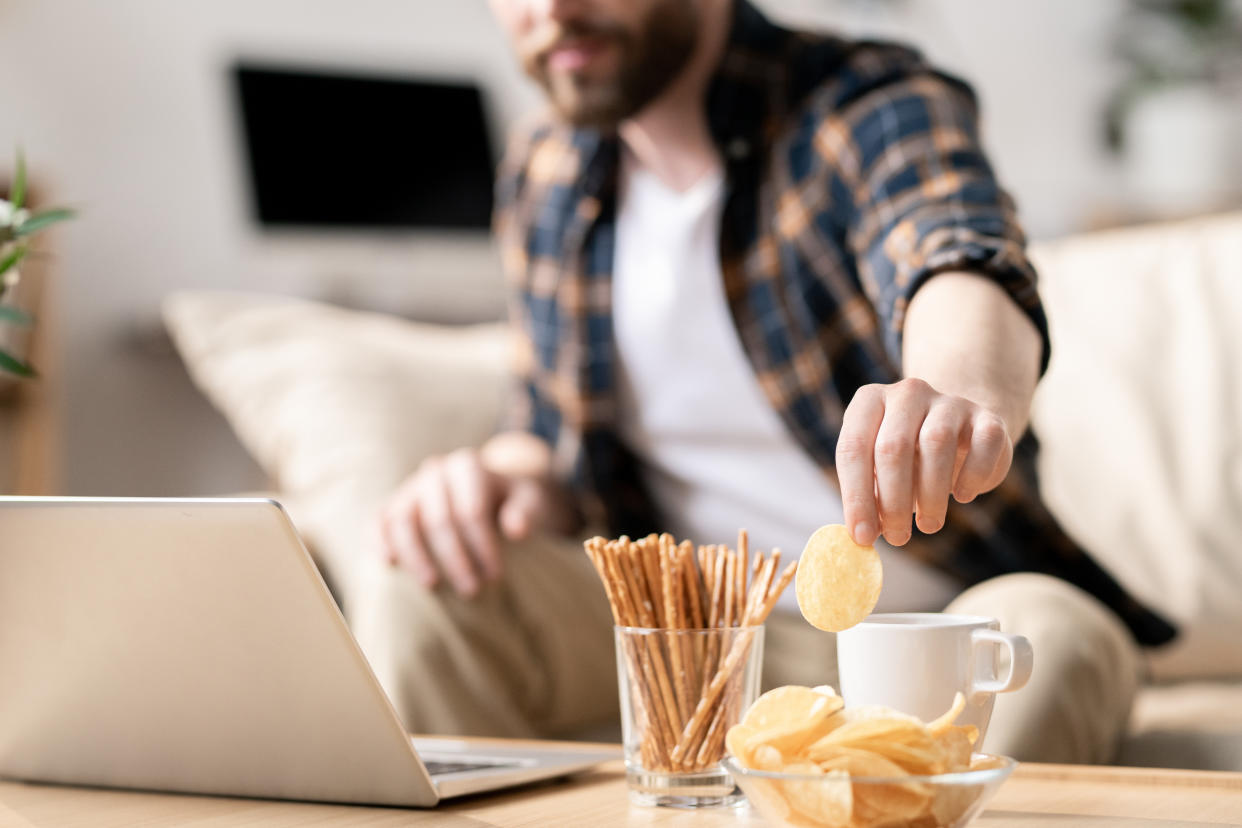 Working from home. (Getty Images)