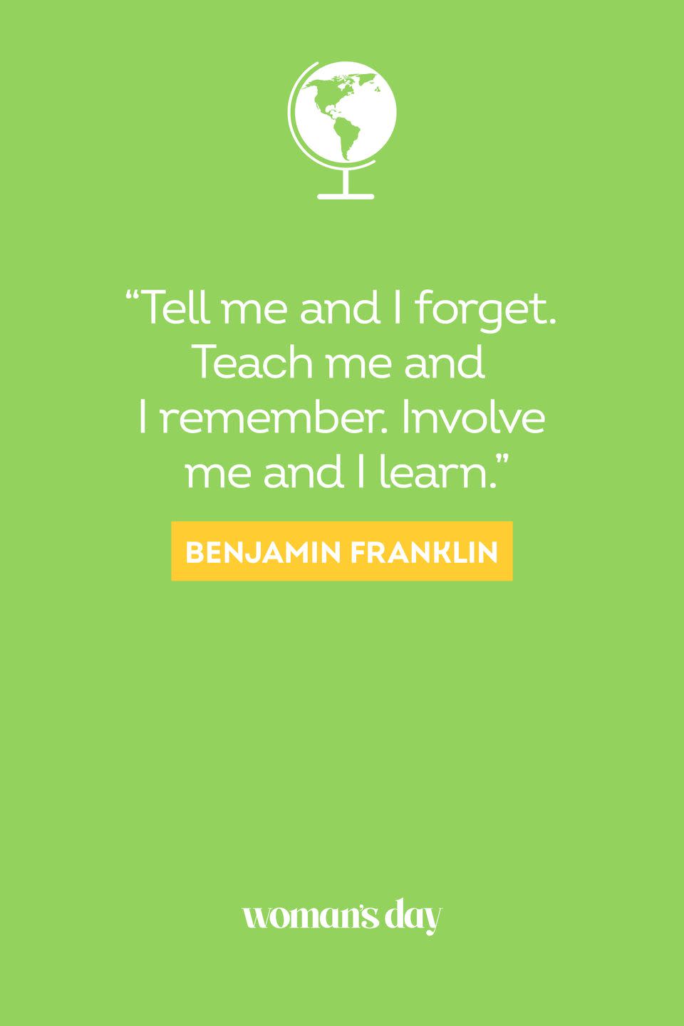 back to school quotes benjamin franklin