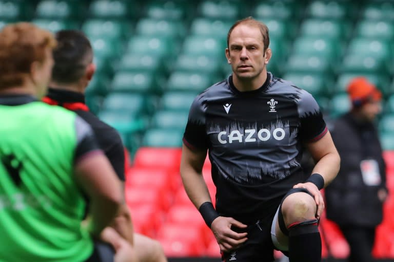 Barbarians tribute - Wales great Alun Wyn Jones (Geoff Caddick)