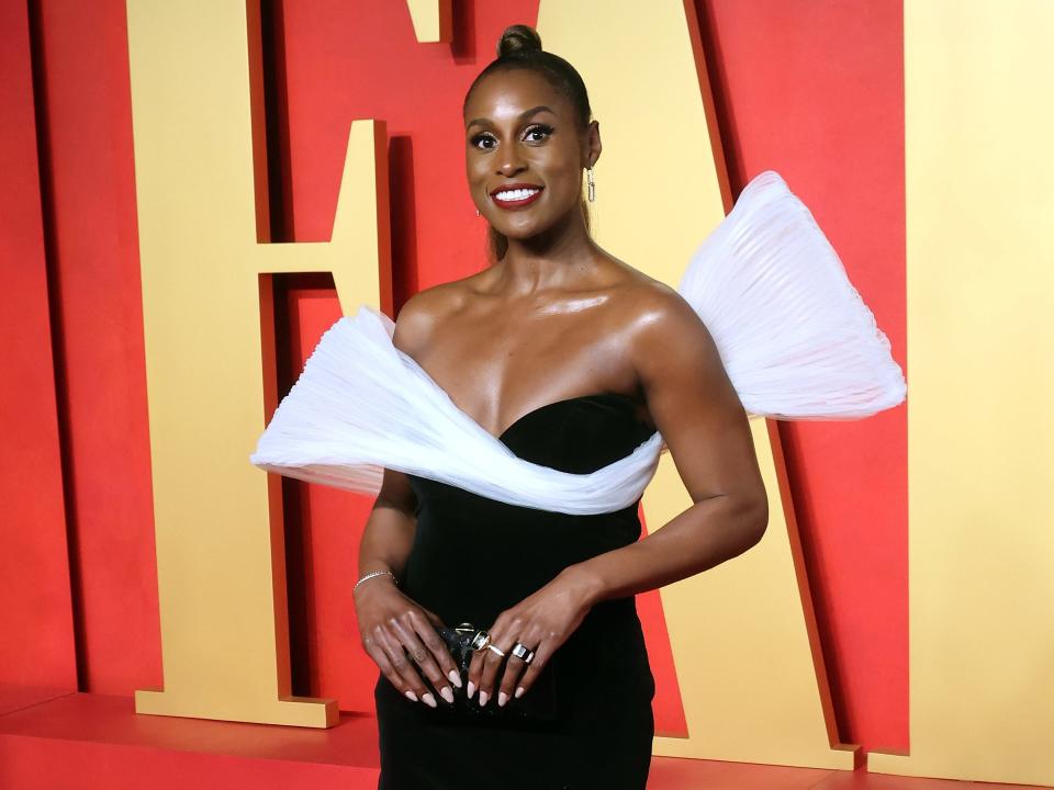 Issa Rae at the 2024 Vanity Fair Oscar Party.