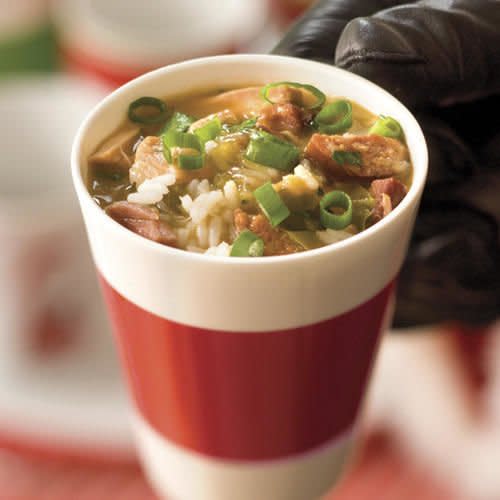 Chicken-Tasso-Andouille Sausage Gumbo