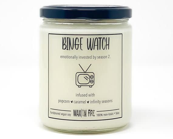 Binge Watch Candle