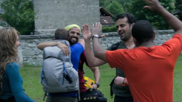 A scene from the most recent US season of The Amazing Race. Photo: CBS 