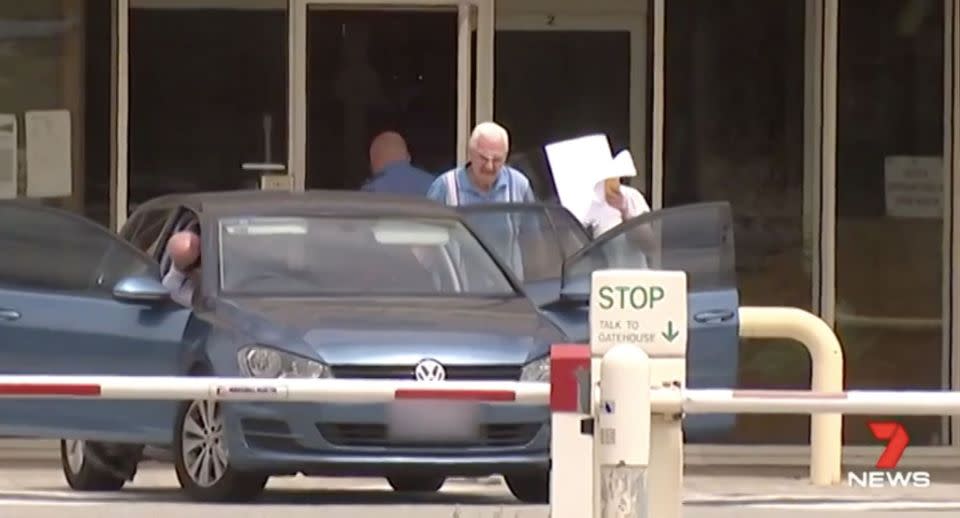Harold Barclay has been released on bail from Casuarina Prison. Source: 7 News