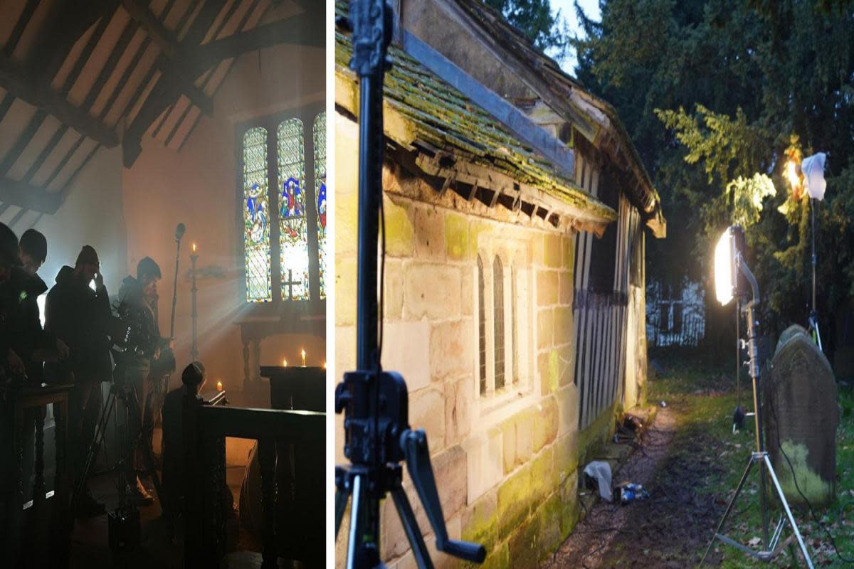 A Warrington church is the setting of a new horror film <i>(Image: Supplied)</i>