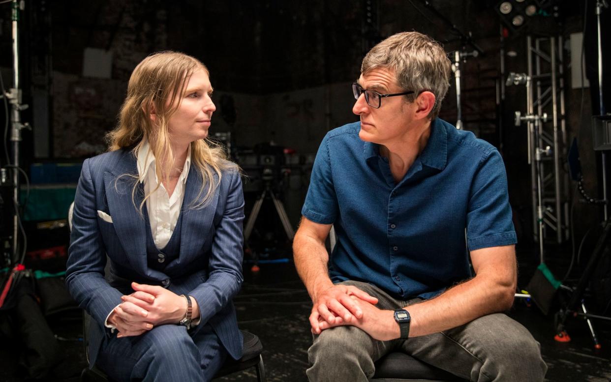 Chelsea Manning interviewed by Louis Theroux