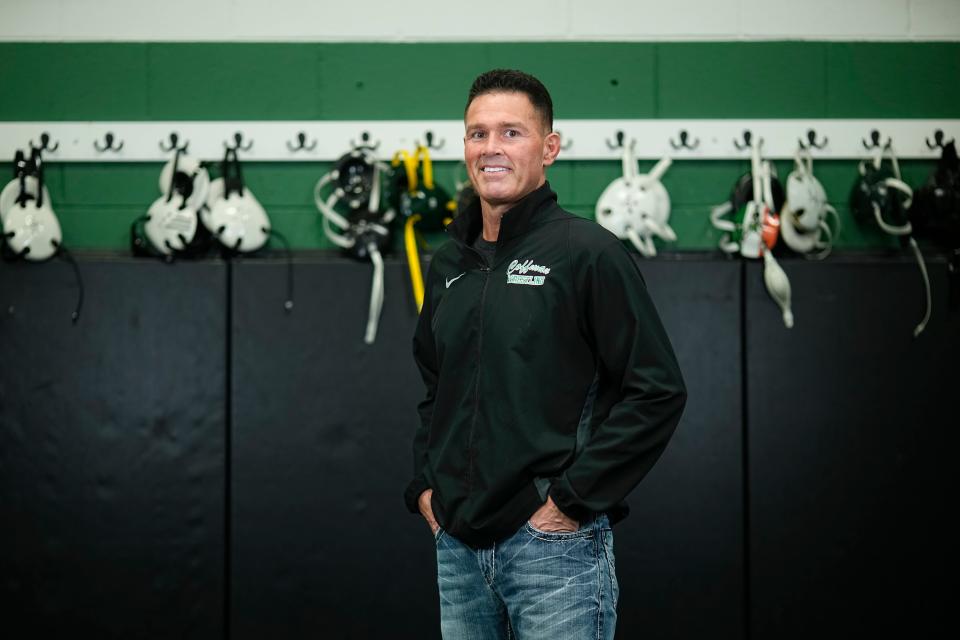 Dublin Coffman's Chance Van Gundy is The Dispatch's All-Metro Boys Wrestling Coach of the Year.