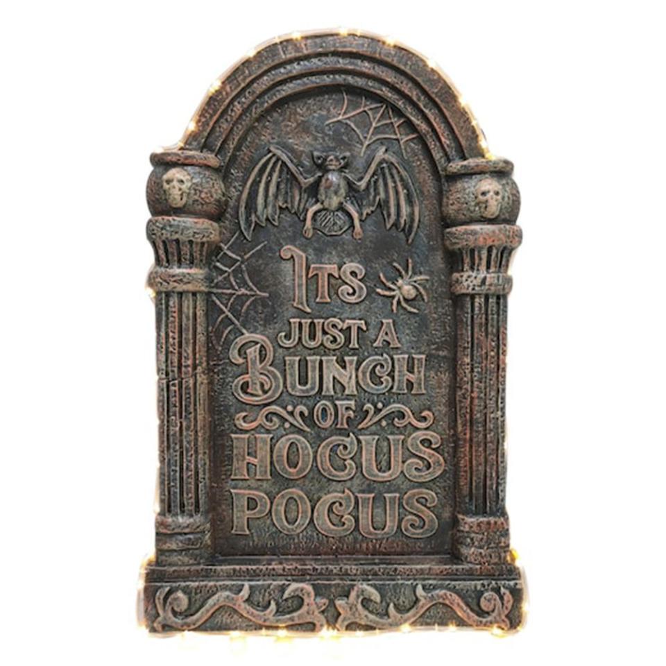 5) <i>Hocus Pocus</i> Lighted Tombstone