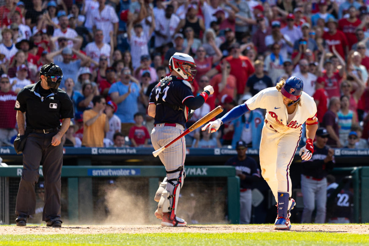 Philadelphia Phillies' Alec Bohm struggling vs. fastballs