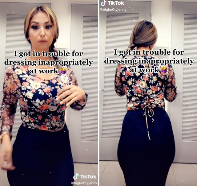 inappropriate dress for interview