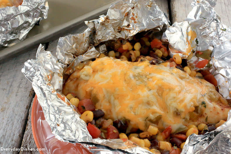 Southwest Chicken Foil Packet