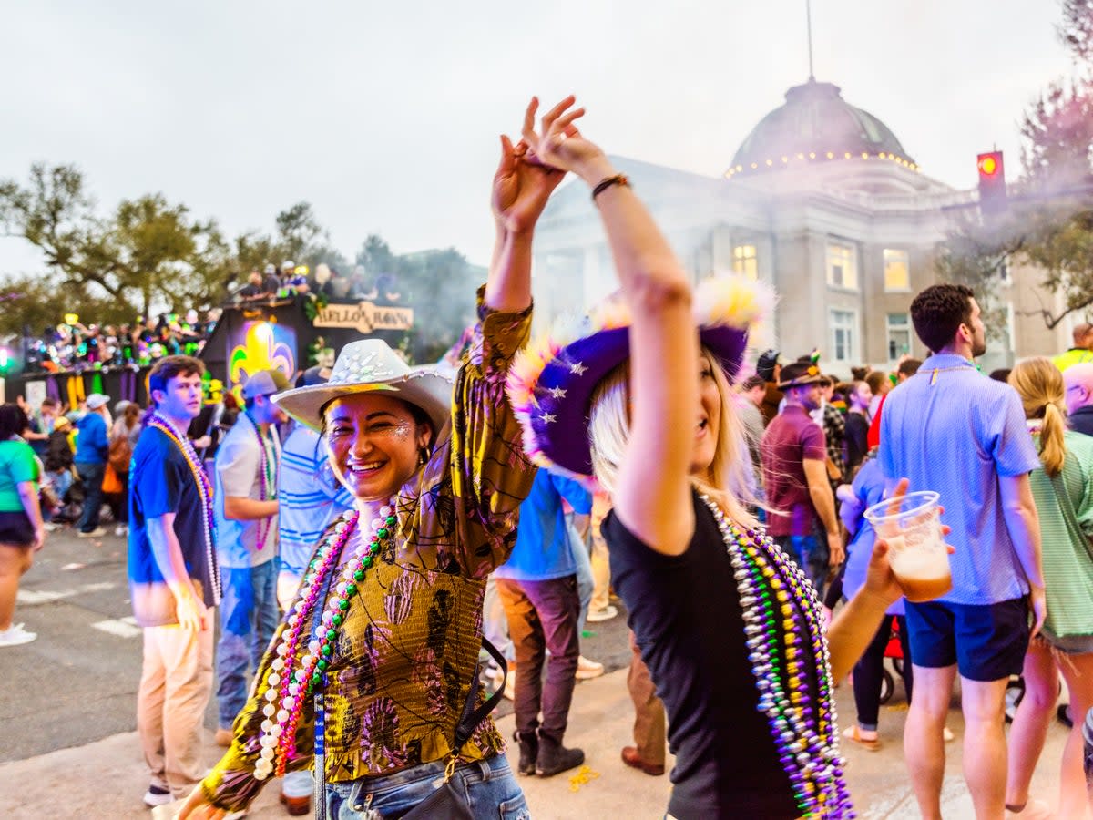 Mardi Gras celebrations in Lake Charles, Louisiana (Kathryn Shea Duncan)