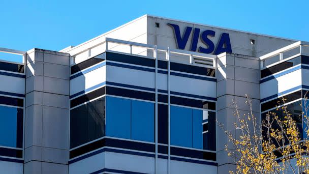 PHOTO: Visa Inc. headquarters in Foster City, Calif., Nov. 23, 2020. (Bloomberg via Getty Images)