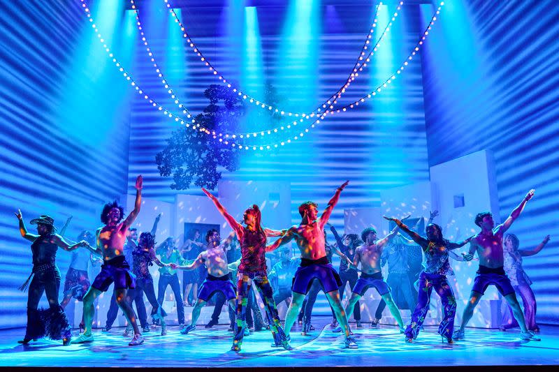 Fotos de la producción de Mamma Mia! en el Teatro Novello de Londres