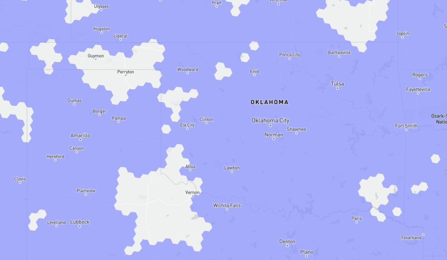 AT&T’s 5G coverage (Map: FCC)