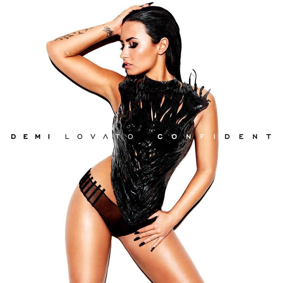 As the title and sexy album cover suggests, Demi Lovato's new record is ALL about confidence! The 23-year-old singer told ET at the 2015 VMA carpet in Los Angeles that she wanted to "make a statement" with the new album. "The album is called 'Confident,'" she explained. "And I wanted something that was going to best represent the album title, where I'm at today and the music." <strong>WATCH: Demi Lovato Admits She Was Once 'Super Jealous' of Miley Cyrus </strong> "I've never been more confident in my life and it was the perfect album title," Demi continued. Demi continued her message of self love and empowerment when addressing her views on plastic surgery, particularly among young people. <strong>WATCH: Wilmer Valderrama Brags About Girlfriend Demi Lovato: 'She's Gonna Redefine Pop Culture' </strong> "I'm not one to judge when it comes to plastic surgery," she said. "I feel like it's really important to love yourself no matter what your flaws are. If somebody wants to get it that's fine, maybe they should wait until they are older." Demi, who has been very open about her past struggles with drugs, alcohol, as well as an eating disorder, and has often credited her boyfriend, Wilmer Valderrama for getting her on the right track, has the 35-year-old's full faith and support on her newest artistic move. "I think Demi is on a path for, you know, mega-stardom," Wilmer told ET in July. "I think she's gonna redefine pop culture in a level that people can't even expect next year, for sure." <strong>PHOTOS: 2015 VMAs Arrivals </strong> The now-confident Demi opened up to <em>Cosmopolitan</em> earlier in August about once being jealous of VMA host, Miley Cyrus. "There was a time when I was jealous of people who were able to party," Demi reveals. "For instance, Miley -- in her music video 'Can't Stop,' her whole thing was partying and not giving a f**k. Part of me was super jealous that I couldn’t be like that. I had to look at my life and be like, 'Okay, that's just not what you can do. There's no need to be bitter about it.'" Watch the video below.