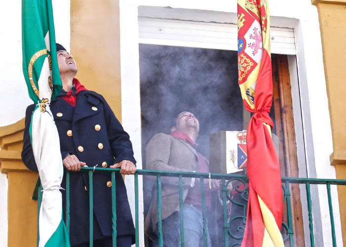 Francisco Rivera entre el humo 