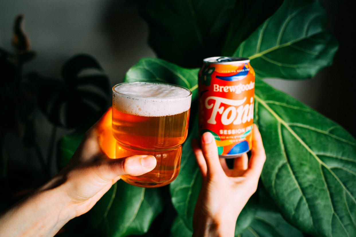 Brewgooder's new IPA is made from fonio grain sourced on Fairtrade terms from farmers in Guinea. (Brewgooder)