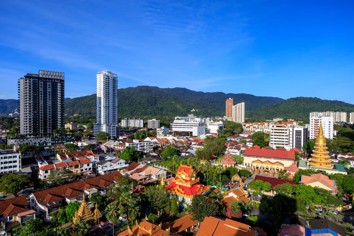 Penang state’s capital city George Town is a Unesco World Heritage Site (Getty Images)