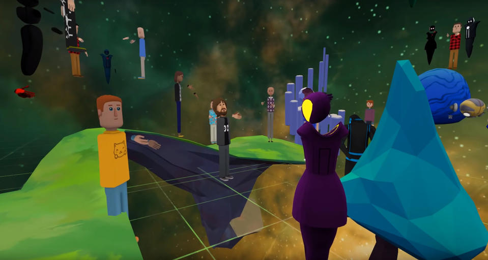 Microsoft's AltspaceVR differs drastically from other social networks by