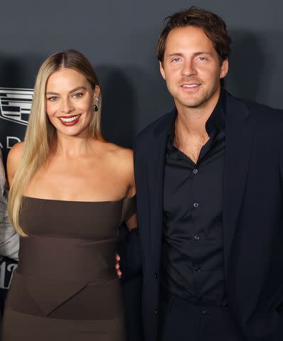 <p>Robin L Marshall/FilmMagic</p> Margot Robbie and Tom Ackerley