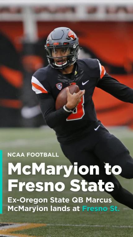 Ex-Oregon State QB Marcus McMaryion lands at Fresno State