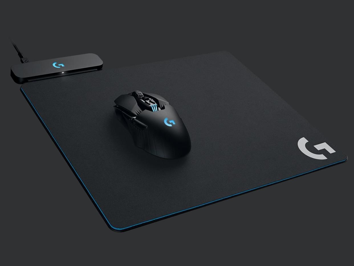 logitech powerplay wireless charging mouse mat