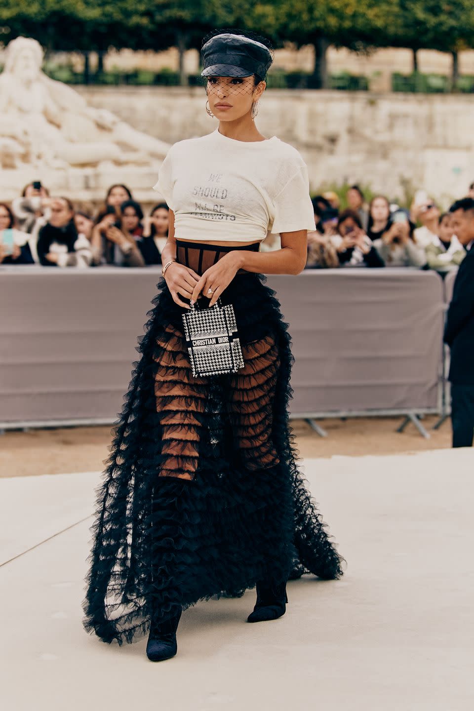 Doja, Naomi, Janet, Oh My! The Final Day of Paris Fashion Week Street Style