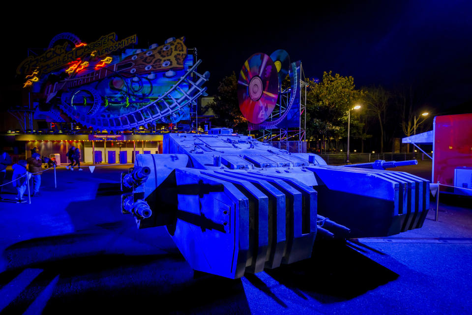 Der Imperiale TX-225 GAVw Kampfangriffspanzer „Occupier“ als Modell des deutschen Teams der 501st Legion. (Bild: Disneyland Paris)