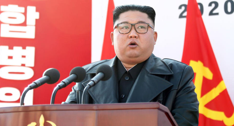 Kim Jong-un has banned ripped jeans and mullets to stop Western influences. Source: Getty