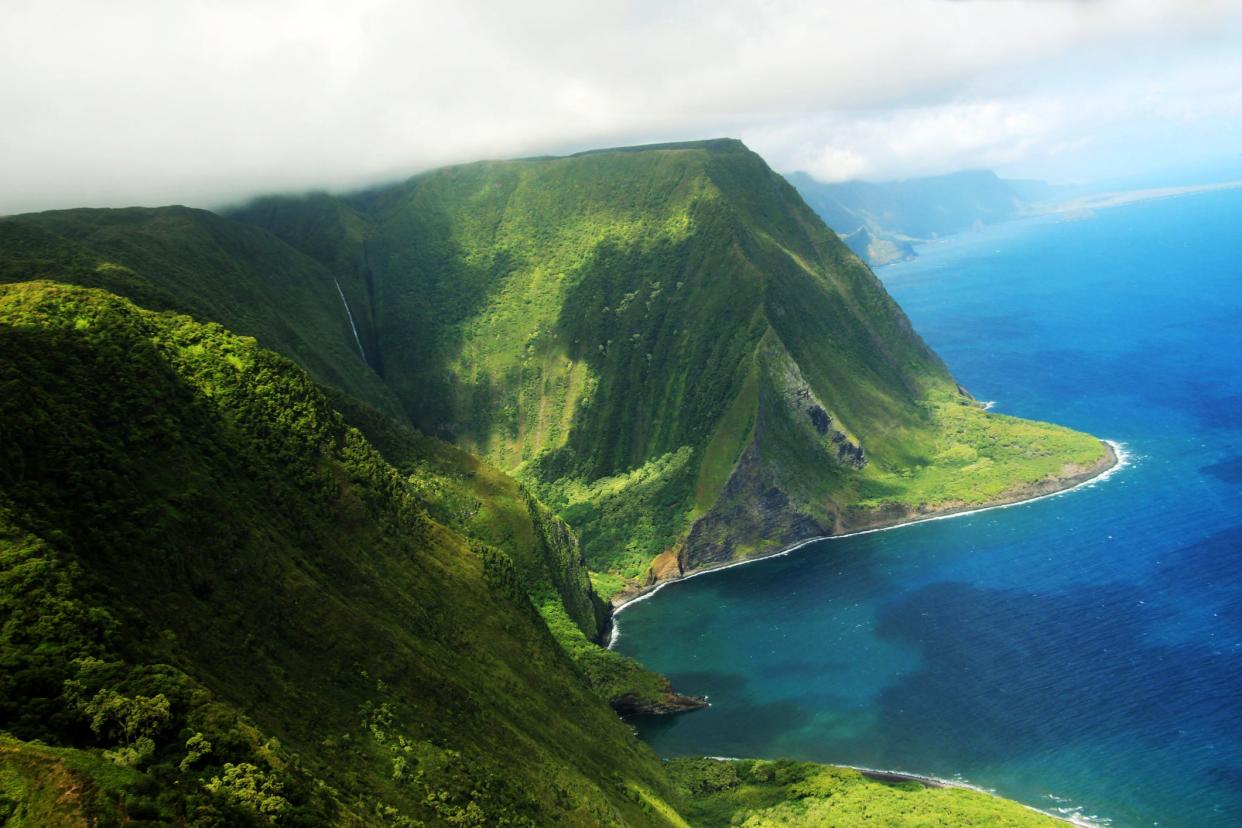 Kahiwa Falls, Molokai.