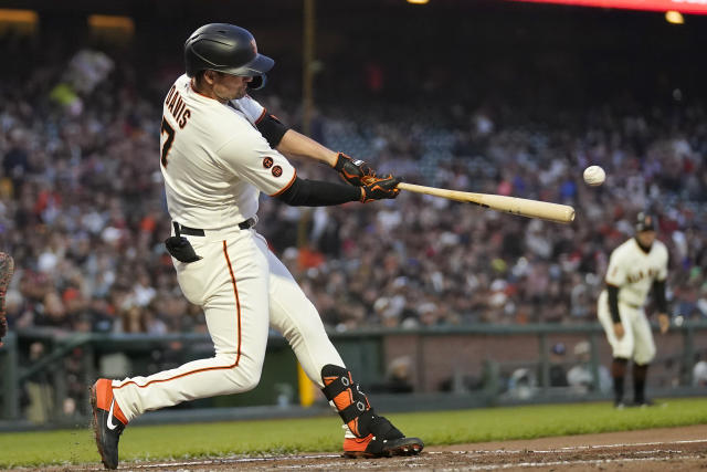 Davis hits tiebreaking double in 6th to back Webb's first win in 5 starts,  Giants beat D-backs 4-2 - ABC News