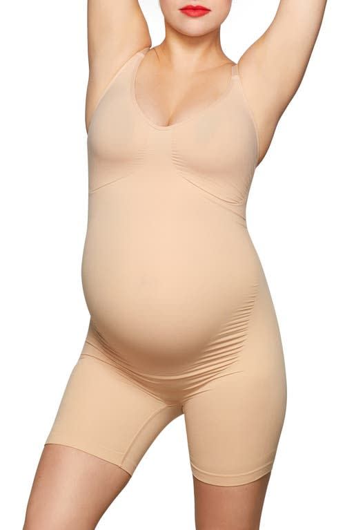 11) Maternity Mid-Thigh Sculpting Bodysuit