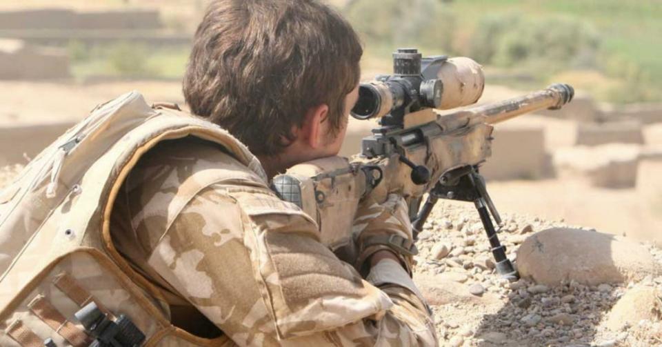 SAS british sniper english