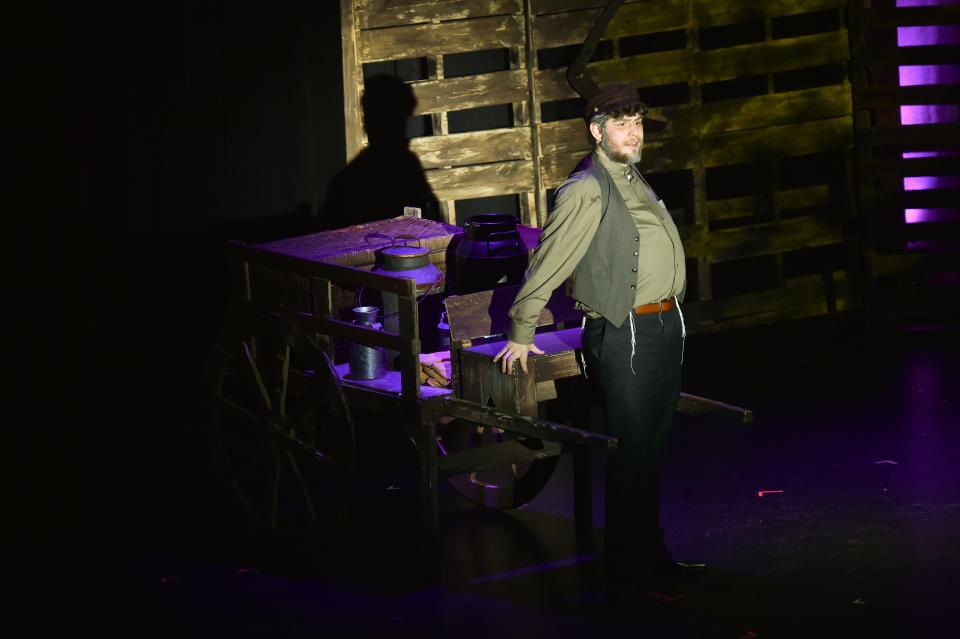 "Fiddler on the Roof" at Livingston High School. Jonah Ruderman (junior) as Tevye. Credit: Lors photography