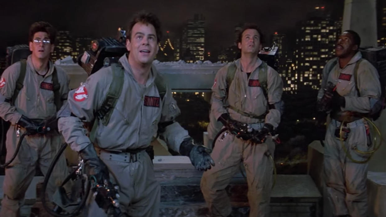  The Ghostbusters cast 