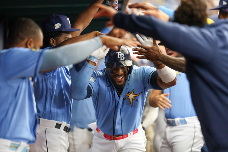 The Rays are making their fifth consecutive postseason appearance.
