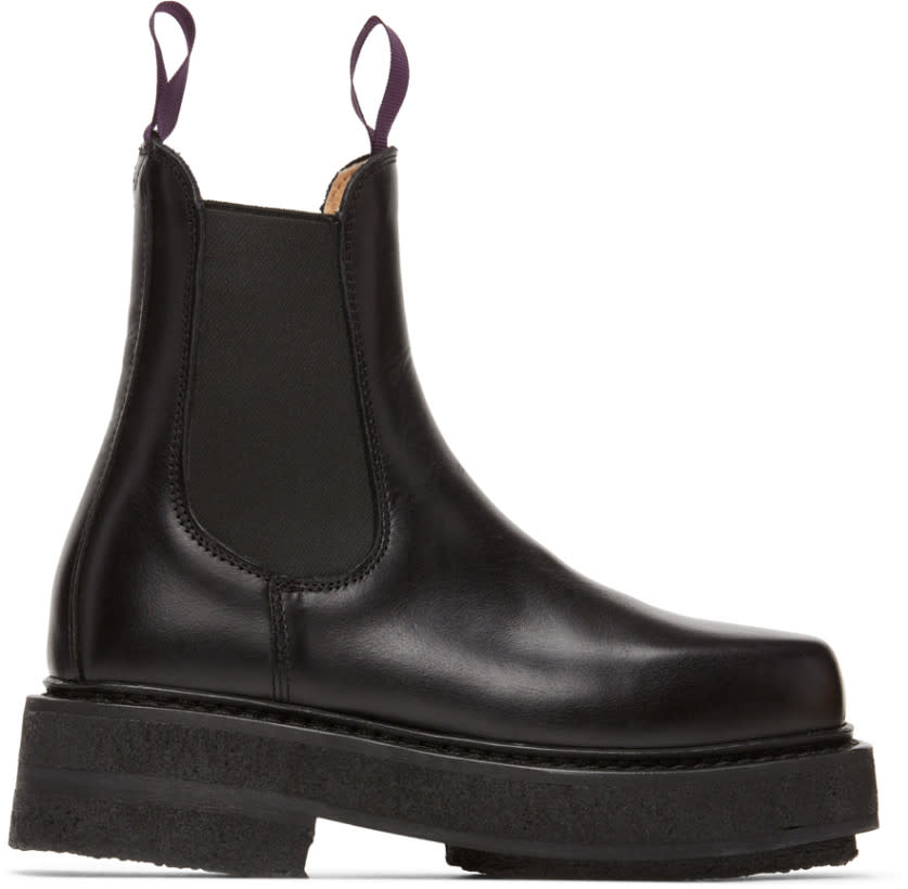 Eytys Black Ortega Chelsea Boots