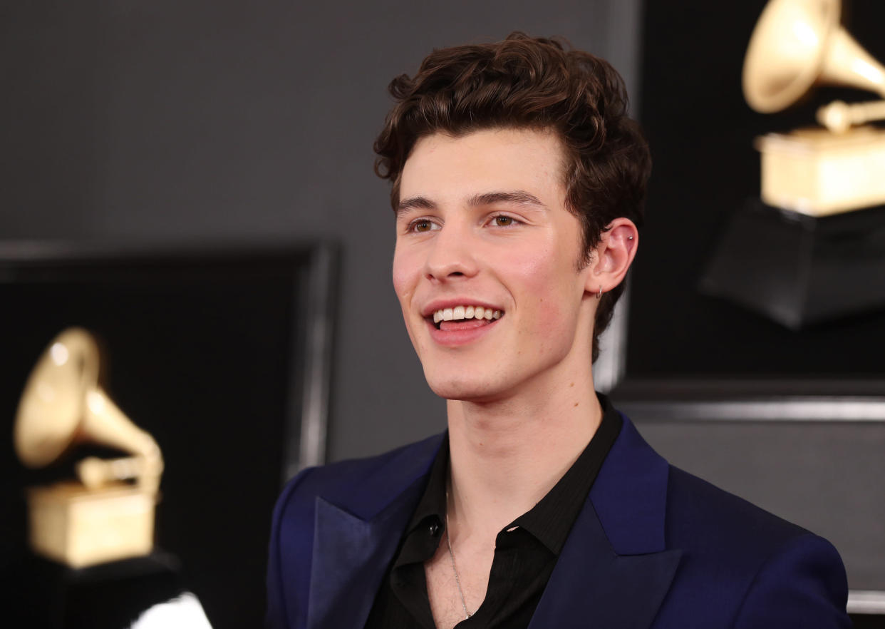 61st Grammy Awards - Arrivals - Los Angeles, California, U.S., February 10, 2019 - Shawn Mendes. REUTERS/Lucy Nicholson