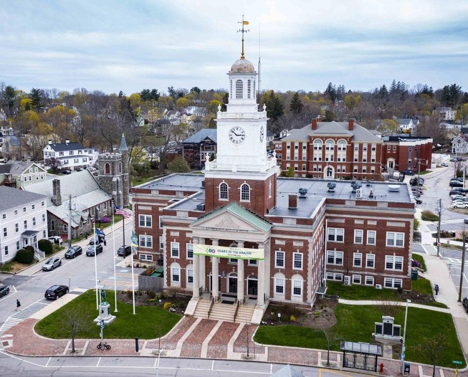 The Dover City Hall clock tower will be restored.