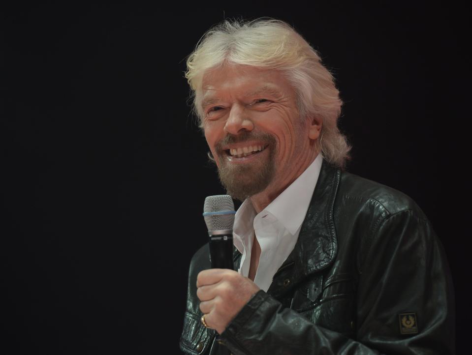 Sir Richard Branson launches the new Virgin Media broadband