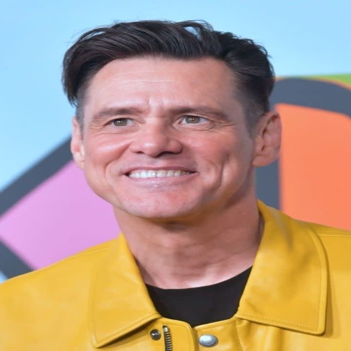 Closeup of Jim Carrey