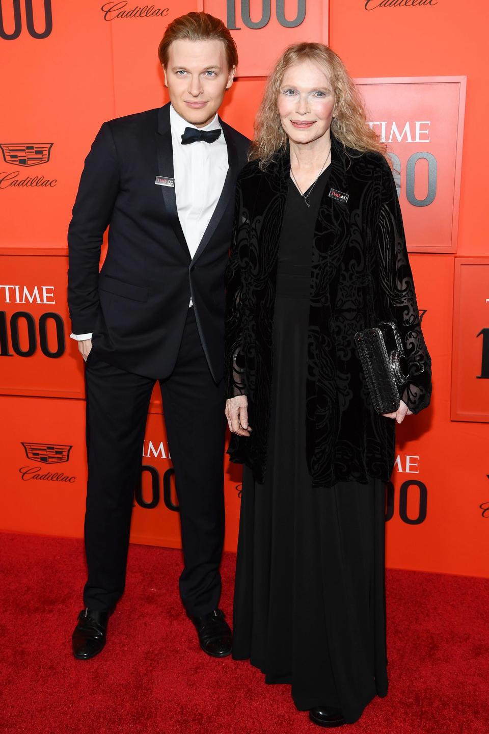 Ronan Farrow and Mia Farrow