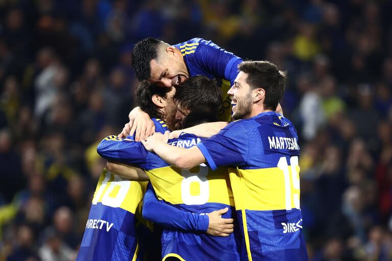 Boca Juniors ganó, gustó y goleó en el partido pendiente de la fecha 7 frente a Banfield